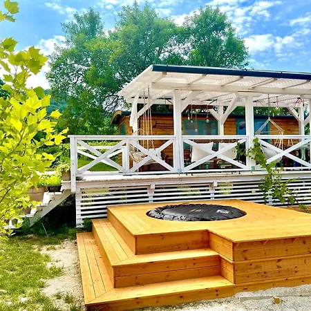 아파트 Bohemian Eco At Balaton *