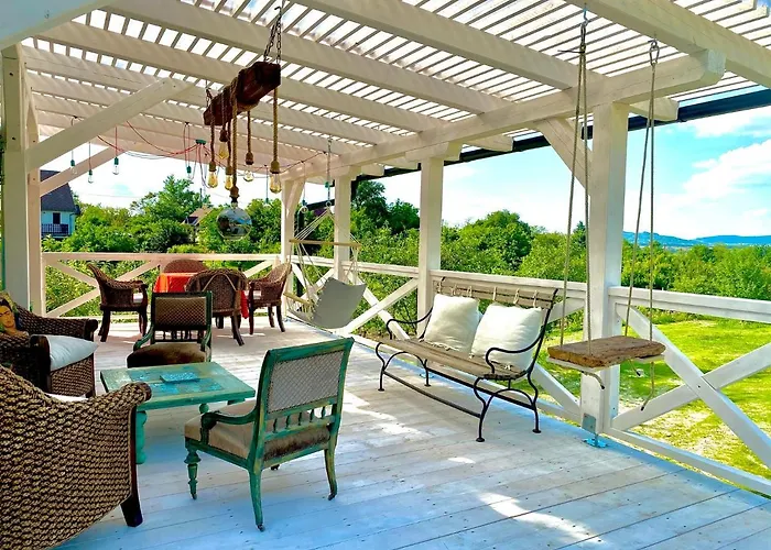 아파트 Bohemian Eco At Balaton *