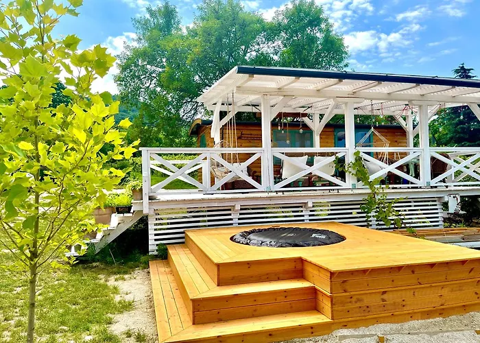 아파트 Bohemian Eco At Balaton *